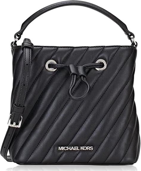 vegan michael kors|Michael Kors quilted bucket.